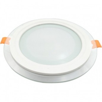 Круглый даунлайт встраиваемый ECOLA LED DOWNLIGHT 1042 DGRV12ELC со стеклом и подсветкой с драйвером 12W 220V 4200K 160x35 Круглый даунлайт встраиваемый ECOLA LED DOWNLIGHT 1042 DGRV12ELC со стеклом и подсветкой с драйвером 12W 220V 4200K 160x35