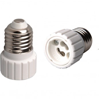 Переходник ECOLA BASE A4G16WEAY с цоколя E14 на MR16, белый Переходник ECOLA BASE A4G16WEAY с цоколя E14 на MR16, белый