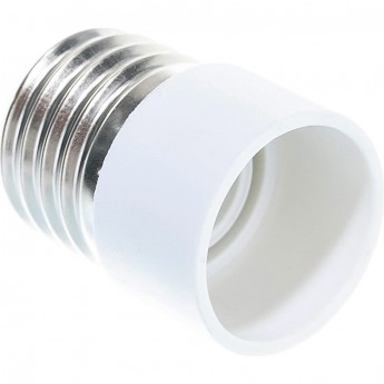 Переходник ECOLA BASE A7T14WEAY с цоколя E27 на E14, белый Переходник ECOLA BASE A7T14WEAY с цоколя E27 на E14, белый