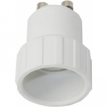 Переходник ECOLA BASE A1T17WEAY с цоколя GU10 на E14, белый Переходник ECOLA BASE A1T17WEAY с цоколя GU10 на E14, белый