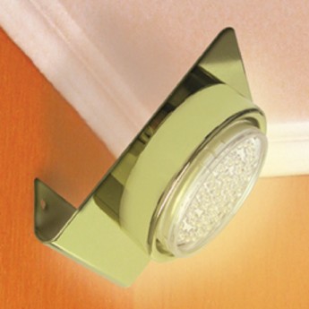 Светильник ECOLA GX53-N82 настенный угловой золото 52*130*111 Светильник ECOLA GX53-N82 настенный угловой золото 52*130*111