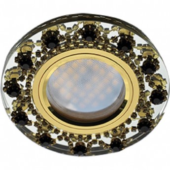 Светильник ECOLA MR16 DL1660 GU5.3 Glass Стекло Круг (оправа золото) 28x93 Светильник ECOLA MR16 DL1660 GU5.3 Glass Стекло Круг (оправа золото) 28x93