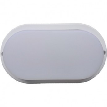 Светодиодный светильник ECOLA LED ДПП Овал накладной IP65 матовый белый 12W 220V 4200K 160x90x45 Светодиодный светильник ECOLA LED ДПП Овал накладной IP65 матовый белый 12W 220V 4200K 160x90x45