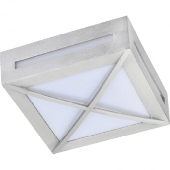 Уличный потолочный светильник ECOLA GX53 LED FS53SGECH сатин-хром Уличный потолочный светильник ECOLA GX53 LED FS53SGECH сатин-хром