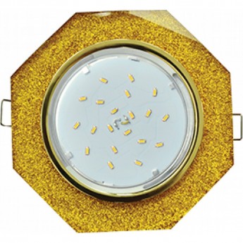 Встраиваемый светильник ECOLA GX53 H4 5312 GLASS FQ538AECH золото - золотой блеск 38x133 (к+) Встраиваемый светильник ECOLA GX53 H4 5312 GLASS FQ538AECH золото - золотой блеск 38x133 (к+)