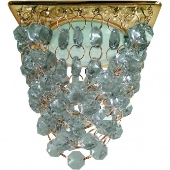 Встраиваемый светильник ECOLA GX53 H4 5358 GLASS FZ53RVECB тонированный, золото Встраиваемый светильник ECOLA GX53 H4 5358 GLASS FZ53RVECB тонированный, золото