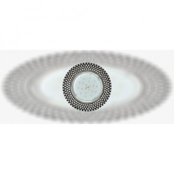 Встраиваемый светильник ECOLA GX53 H4 GLASS FX53RMECB черный, хром Встраиваемый светильник ECOLA GX53 H4 GLASS FX53RMECB черный, хром