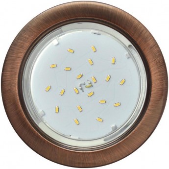 Встраиваемый светильник ECOLA SN53H4ECB GX53 Темный Орех Встраиваемый светильник ECOLA SN53H4ECB GX53 Темный Орех