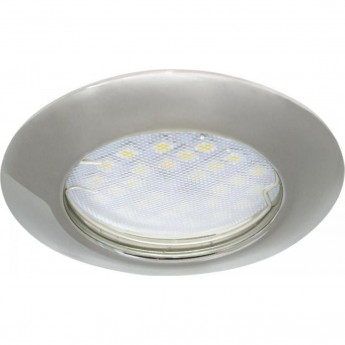 Встраиваемый светильник ECOLA LIGHT MR16 DL90 FP1611EFY перламутровое серебро Встраиваемый светильник ECOLA LIGHT MR16 DL90 FP1611EFY перламутровое серебро