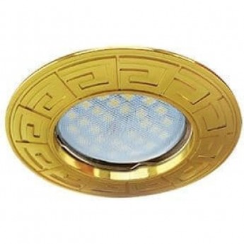 Встраиваемый светильник ECOLA MR16 DL110А FL1602EFF золото