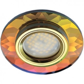 Встраиваемый светильник ECOLA MR16 DL1654 FM1654EFF Мультиколор / Золото Встраиваемый светильник ECOLA MR16 DL1654 FM1654EFF Мультиколор / Золото