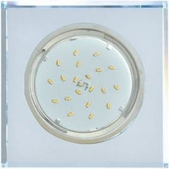 Встраиваемый светильникECOLA GX53 H4 GLASS FM53SNECH хром Встраиваемый светильникECOLA GX53 H4 GLASS FM53SNECH хром