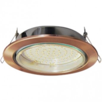 Встраиваемый светильникECOLA GX70 H5 FP70H5ECB черненая медь Встраиваемый светильникECOLA GX70 H5 FP70H5ECB черненая медь