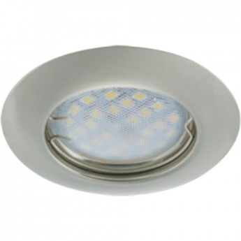 Встраиваемый светильникECOLA LIGHT MR16 DL92 FS1612EFY хром-сатин Встраиваемый светильникECOLA LIGHT MR16 DL92 FS1612EFY хром-сатин